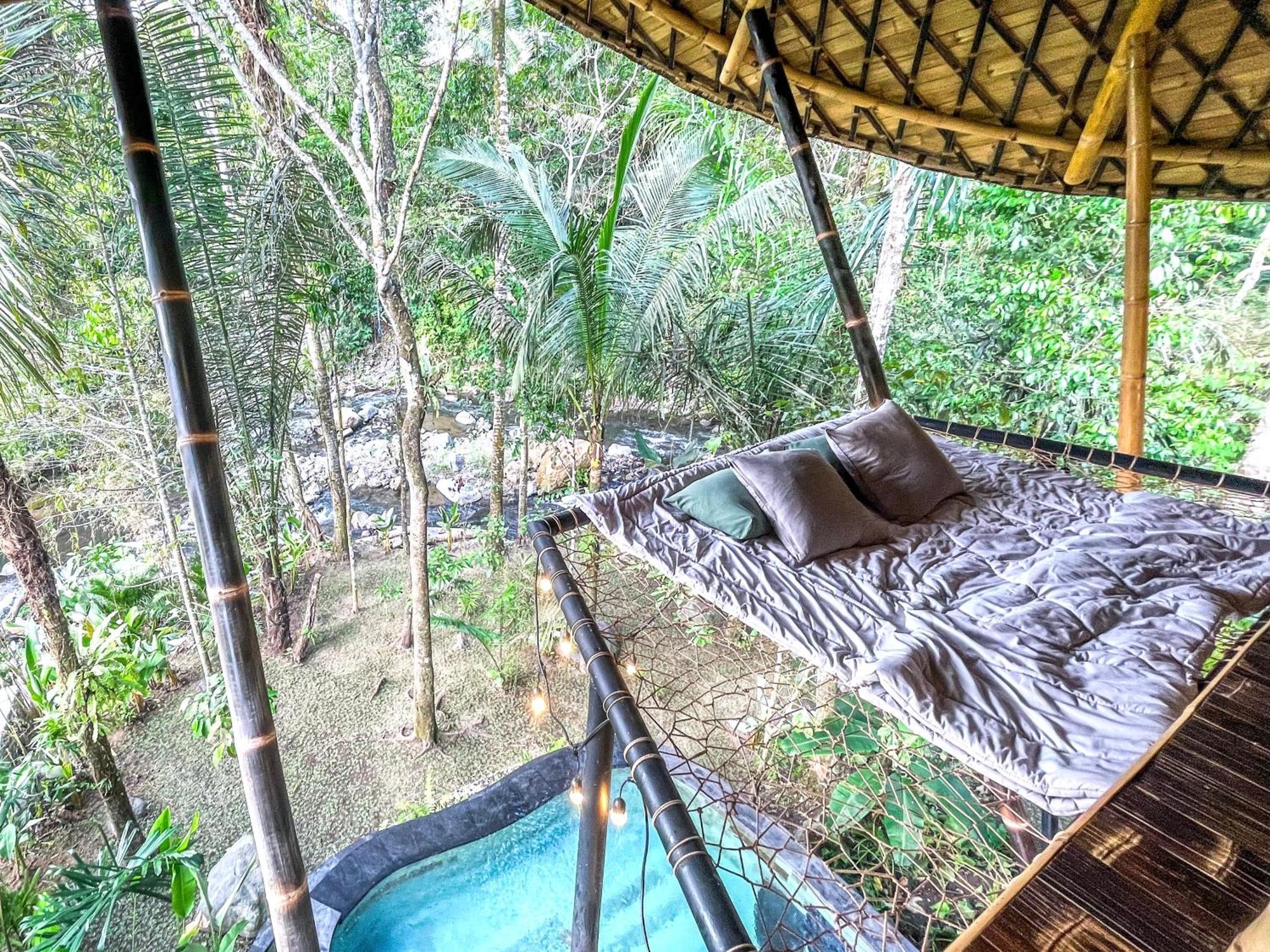 Eco Bamboo Island Bali - Bamboo House #3 Villa Selat ภายนอก รูปภาพ